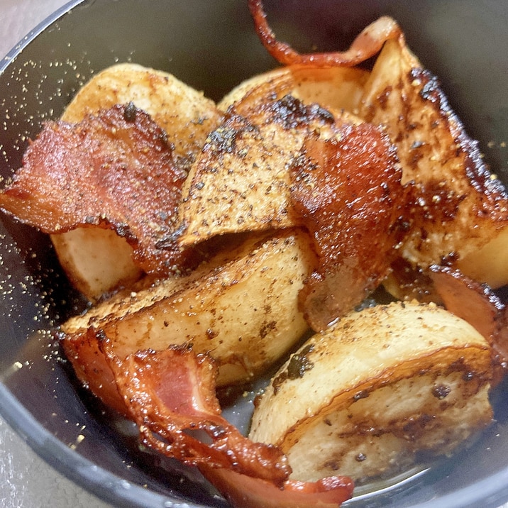 簡単おつまみ★かぶのバター醤油焼き